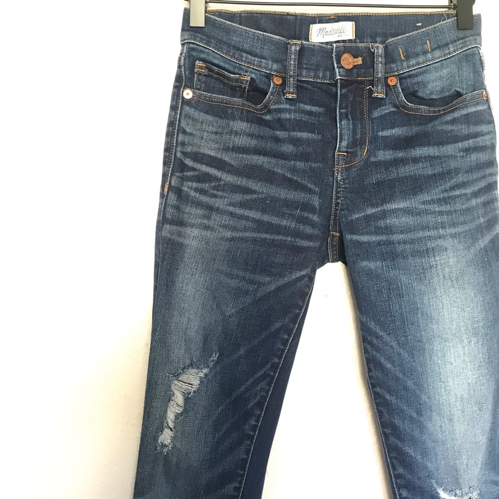 Madewell | Skinny Skinny Distressed Jeans